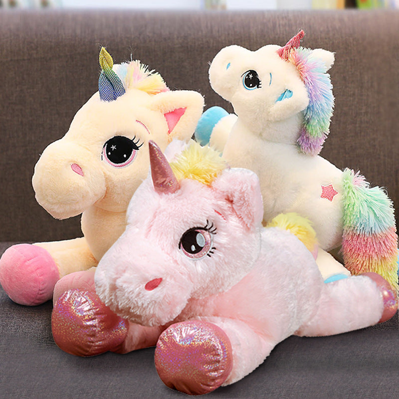 Rainbow fart unicorn doll