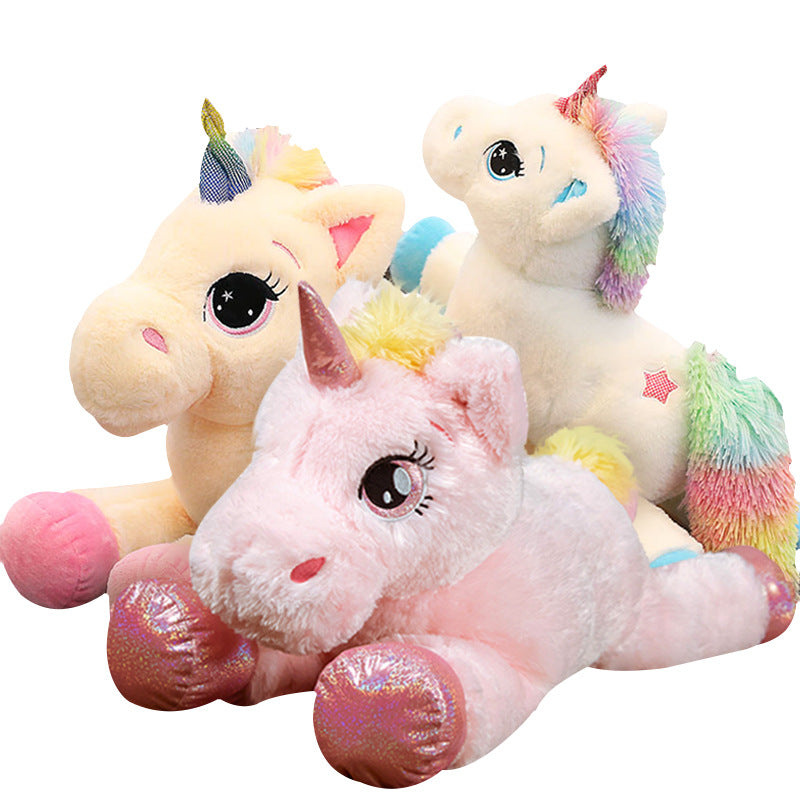 Rainbow fart unicorn doll