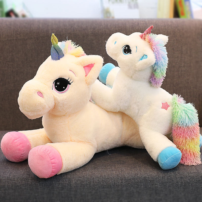 Rainbow fart unicorn doll