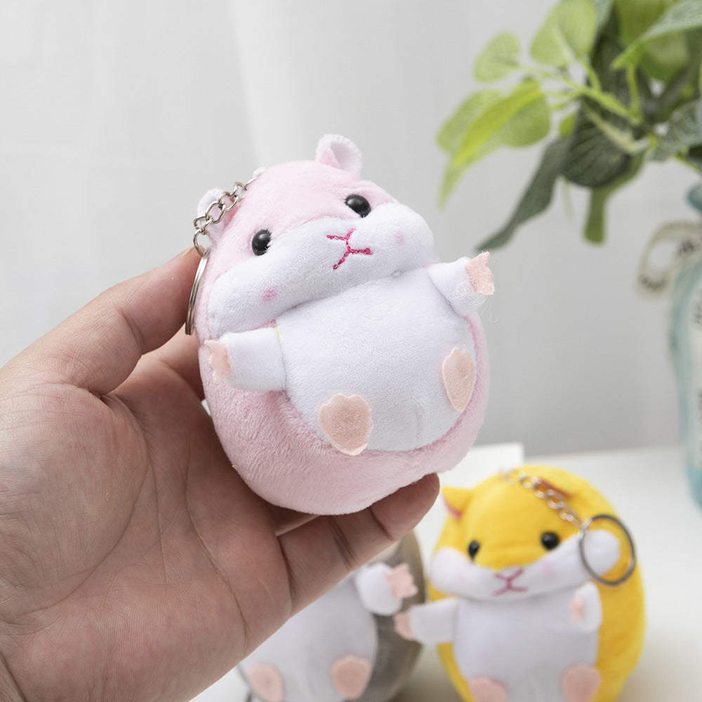 Stuffed toy small hamster doll pendant